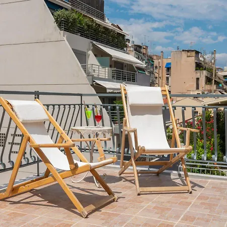 Skyhi Athens Penthouse ! Apartment Exterior photo